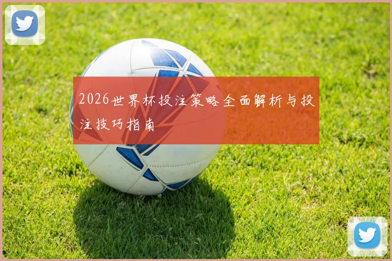 2026世界杯投注策略全面解析与投注技巧指南