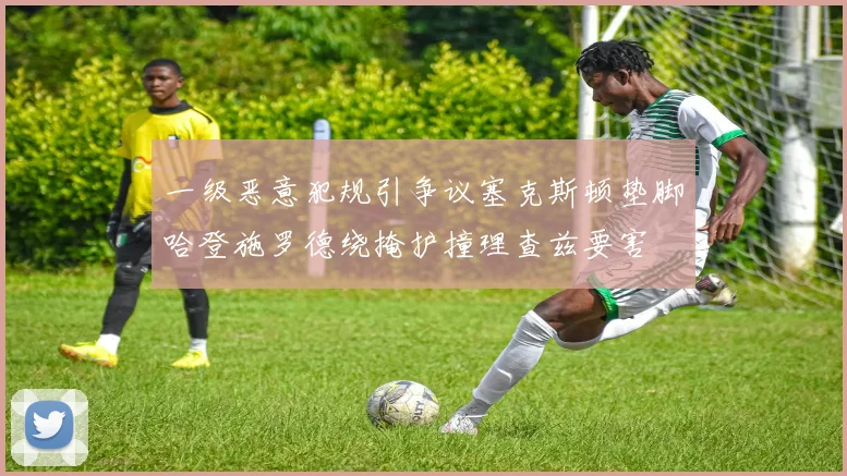 一级恶意犯规引争议塞克斯顿垫脚哈登施罗德绕掩护撞理查兹要害